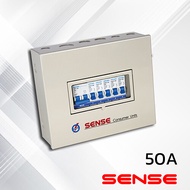 Sense Q5 ตู้ไฟ ตู้ควบคุมไฟฟ้า ตู้คอนซูมเมอร์ เซนส์ ขนาด 5 ช่อง