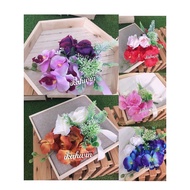 Bunga hantaran siap gubah/Bunga bakul/ Artifical orchid/Ready stock /Artifical orkid