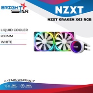 NZXT KRAKEN X63 RGB / LIQUID COOLER / AIO / WHITE / 280MM - 6 YEARS WARRANTY