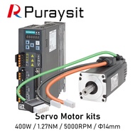 HY Puraysit  Servo Motor kits 400W 6SL3210-5FB10-4UA1 1FL6034-2AF21-1AB1 1.27NM 5000RPM Dia.14mm