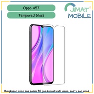 Oppo A57 4G/Oppo A57/Oppo A57S Clear Tempered Glass Screen Protector [Jimat2 Mobile]