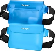 Spigen A620 Waterproof Waist Bag (2 pack) with Adjustable Waist Belt for Swimming, Outdoor activity,
