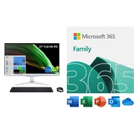 Acer Aspire C27-1655-UA93 AIO Desktop | 27" Full HD IPS Display | 11th Gen Intel Core i7-1165G7 | NV