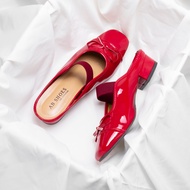 Sandal Mules Wanita Kekinian 3 cm ED - 012 - Sepatu Wanita - Shoes
