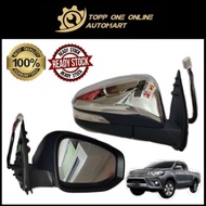 ORIGINAL TOYOTA HILUX REVO / ROGUE 2016-2025Y 7 WIRE SIDE MIRROR (AUTOFLIP)