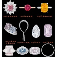 He Hengyige Live Room Red Diamond Blue Diamond Pink Diamond Yellow Diamond Jewelry