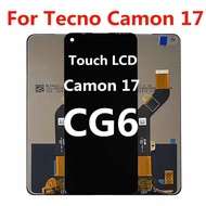 Suitable for Sound Transmission TECNO Camon 17 Screen Assembly CG6 CG6J LCD Internal and External In