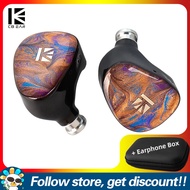 KBEAR KB02 Wired Earphones With 2Pin Detachable Cable 10mm+10mm Dual IEM Monitors Earbuds Noise Canc