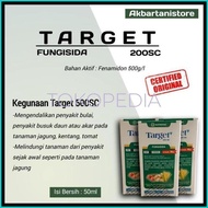 READY TERLARIS FUNGISIDA TARGET 500 SC - 50ML OBAT BULAI TANAMAN JAGUNG