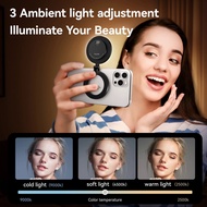 Smartphone Magnetic Fill Light Mini Selfie Lamp 3 Modes Adjustable Brightness for Mobile Phones