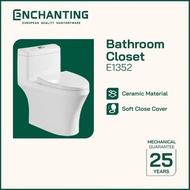 Toilet / Closet Duduk Plus Cover Europe Enchanting E1352