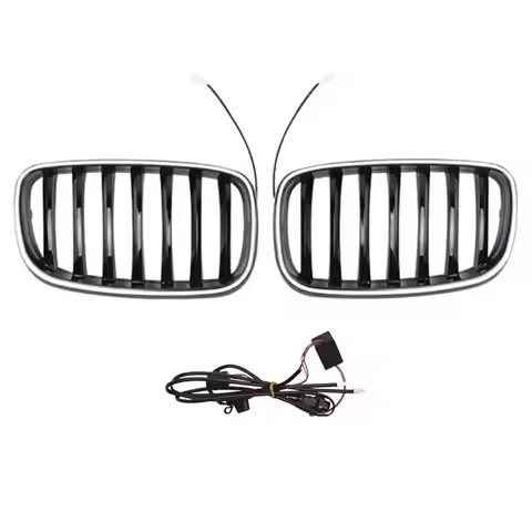 LED Front Grille Replacement For BMW X5 X6 E70 E71 2006-2015 Car Bumper Accessories