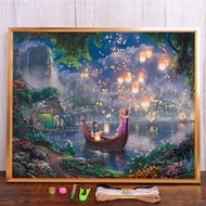 [Ready Stock] Disney Rapunzel Cross Stitch  Set  Cross Stitch Kit  Own Embroidery New Style diy Set