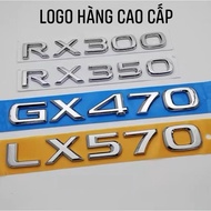 LEXUS GX470 RX300, RX350, LX570, LX470 embossed logo on car body