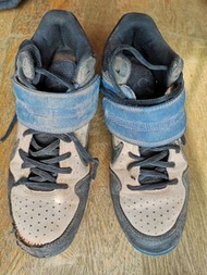 Nike Fastflex baseball cleats shoes softball blue black white size 38.5 棒球 壘球 釘鞋 膠釘