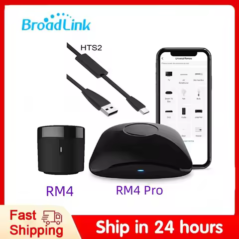 BroadLink RM4 Pro RM4+ HTS2 Version Smart Remote control with Temperature Humidity Sensor Wireless U