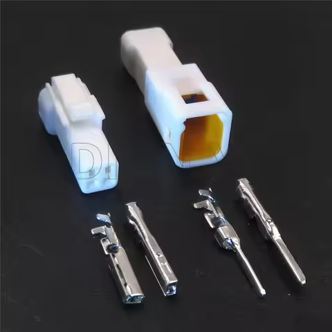 1 Set 2 Way 02T-JWPF-VSLE-S 02R-JWPF-VSLE-S AC Assembly Automobile Wire Sockets Car Motor Waterproof