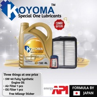 HONDA ODYSSEY RB1, RB2 2.4 2003y-2008y AIR FILTER + OIL FILTER + KOYOMA ENGINE OIL (combo offer)