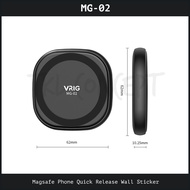 VRIG MG02 Wall Magsafe Strong Pasting Magnetic Phone Holder for IPhone 15 14 13 12 Pro Max / Android