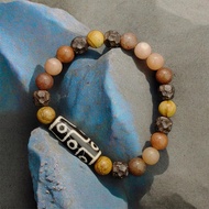 【OMAURA】THE ARDEN Modern 9-Eye Dzi Bracelet