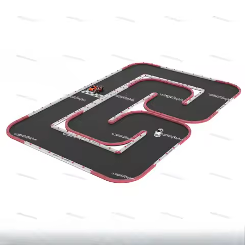Track Racing Car Runway imat Pista 1/28 Scale Mini-z Track 4WD RC Track