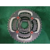 Chainring Sram XO 44-33-22T + GXP 3-speed Adapter