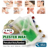 rainbow - 1 PCS Plester Pencabut Bulu Kertas Wax Cold Wax Hair Removal Strip Waxing Strip Paper Wa