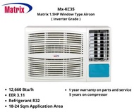 Mx-KC35 Matrix 1.5HP Window Type Aircon