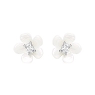 [Ready Stock] HEFANG HEFANG Freesia Earrings Earrings Premium Light Luxury Earrings Premium Holiday 