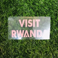 Visit rwanda patch sleeve arsenal third kit patches