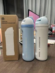 Starbucks星巴克 X owala 聯名款 Sailing Club Freesip 1 吸管保溫杯 戶外便攜水壺 保溫瓶