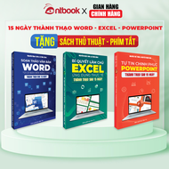 Sách Word - Excel - Powerpoint Bộ 3 Cuốn Tin Học Văn Phòng Thành Thạo Sau 15 Ngày - Có Kèm Video Hướ