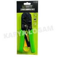 Tang Crimping Tool 3in1 RJ11 dan RJ45 Berkualitas