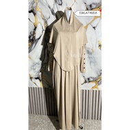 ABAYA JERSEY PREMIUM/MECCA ABAYA HIJAB SET LATEST ABAYA ABAYA LATEST HIJAB SET