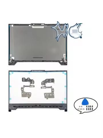 For TUF Gaming F15 FX507 FX507Z FX507VV FX507VU FA507 FA507Z Laptop LCD Back Cover Bezel Upper Lower
