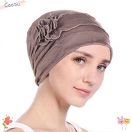 CACTU Women Hijab Muslim  Scarf Cap Cancer Chemo Beanies Cap