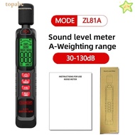 GORROS Noise Meter, 30-130dB 125Hz-8KHz Sound Level Meter, Professional Windproof Digital Display Di
