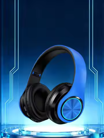 B39 Wireless Gaming Bluetooth Headphones, Over-Ear Bluetooth Headphones, Long Battery Life and Low L