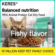 KERES Cat Dry Food Fit Adult Dry Cat Food Makanan Kucing Chicken & Tuna Beef Super Premium Cat Food 