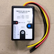 Timer Switch DC 24V Automatic Impact Switch OFF DC 18-30V Time ON ON Adjustable