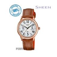SHEEN LADIES WATCH SHE-3049PGL-7A (2 YEARS WARRANTY) ORIGINAL WATCH