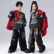 Street Dance Children's Clothing Boys Performance Clothing Set Girls Hip-Hop Rack Drum Clothing Perf