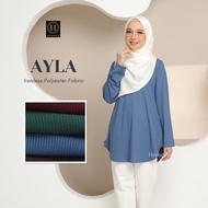 HERNES BLOUSE AYLA BLOUSE IRONLESS BLOUSE MUSLIMAH BLOUSE KNITED TSHIRT MUSLIMAH BLOUSE LABUH BLOUSE