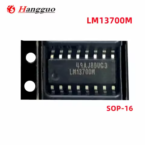 20Pcs/Lot Original LM13700MX LM13700M LM13700 SOP-16 IC Chip Best quality