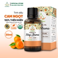 [HCM] Tinh dầu thiên nhiên Cam Ngọt KING AROMA mẫu thử 30ml/ 100ml làm thơm phòng an Bạc Hà/ Bưởi/ S