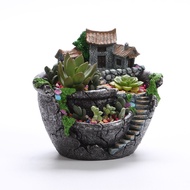 New Creative Succulent Flower Pot Shanandao Family Gardening Small Hanging Garden Succulent Platter Flower Pot