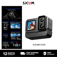 SJCAM SJ20 Dual-Lens Action Camera Night Vision 4K Ultra HD Motorcycle Dashcam (Non-360 Panorama)