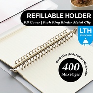 LTH Masterprint Handwriting Refillable Case Holder Notebook Journal Refill Blank / Line / Dotted / G