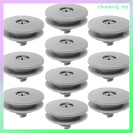 10 Pcs Floor Mats Rug (black) Plastic Anti- Clip Auto Carpet Clips Fixing Hooks 3.60X3.60X2.20CM Gre