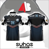 New Evos Suhaz Jersey 2021 mobile legend gaming Shirt free fire pubg fre nickname bonus Sticker